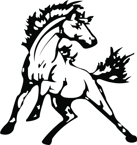 Larson, Kimberly / Effingham County Boe / Schools Logo - Montana Mustang 100% Pure Dark Roasted Arabica Coffee (607x612), Png Download