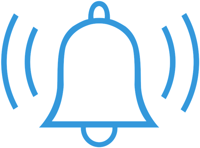 Answering-god - Notifications Vector (720x720), Png Download