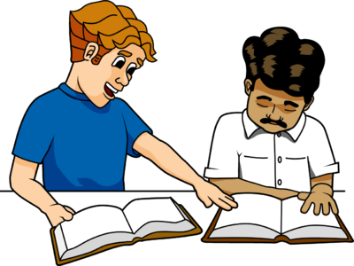 Banner Download Bible Study Clipart - Bible Teaching Clipart (400x300), Png Download