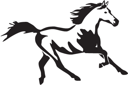 Running Horse Wall Decal - Your Best Friend Doesn T Always Have (451x451), Png Download