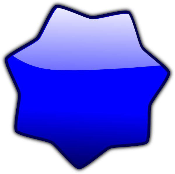 Star Sticker Badge (600x597), Png Download