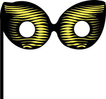Mask Masquerade Party Festival Celebration - Halloween Masks Clipart (367x340), Png Download