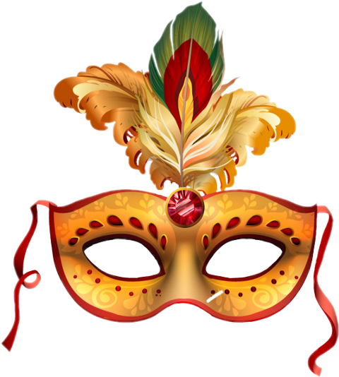 Mardi Gras Frames And Cluster Pngs (480x534), Png Download