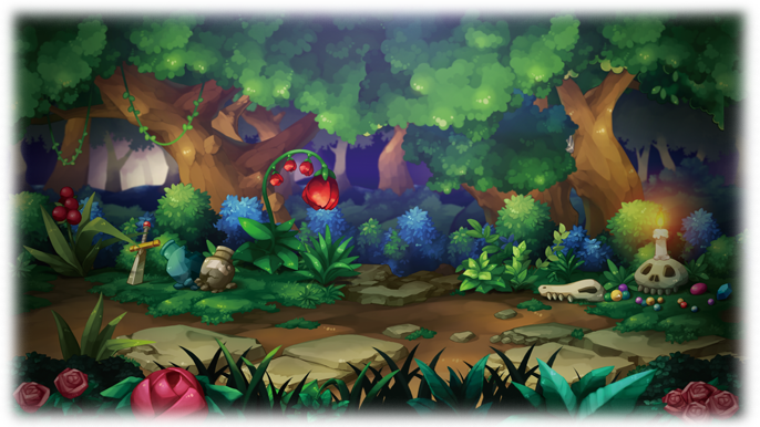 森 ステージ (686x386), Png Download