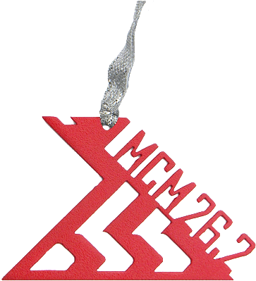 Marine Corps Marathon Mcm - 26.2 Red (400x400), Png Download