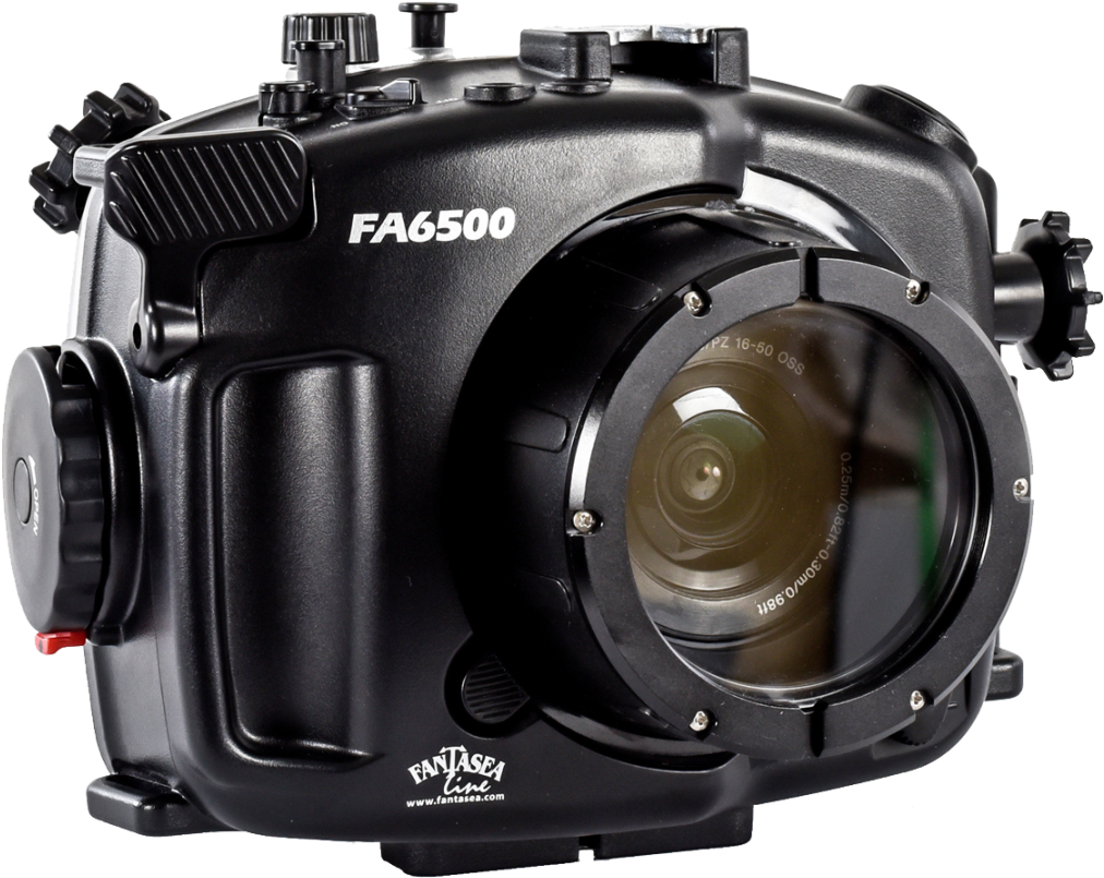 Fa6500 Housing For Sony A6500 & A6300 - Fantasea Sony A6000 Underwater Housing & Port Package (1100x837), Png Download