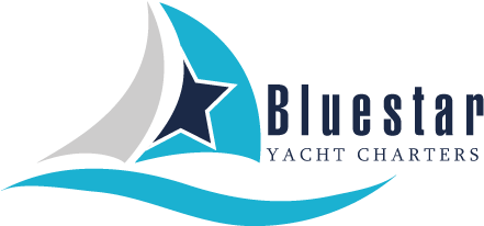 Blue Star Yacht Charters (600x313), Png Download