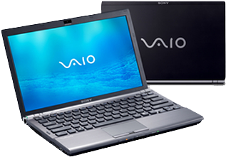 Sony Clipart Sony Laptop - Computer Sony Vaio (384x338), Png Download
