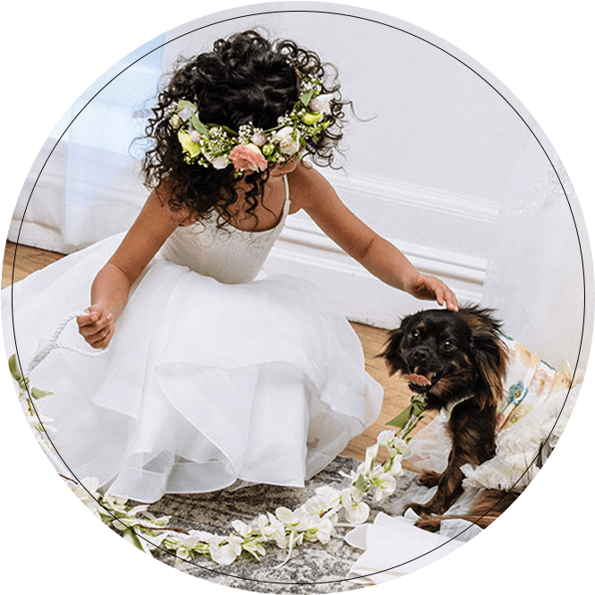 Shop Colorful Wedding Dresses > - Bouquet (671x669), Png Download