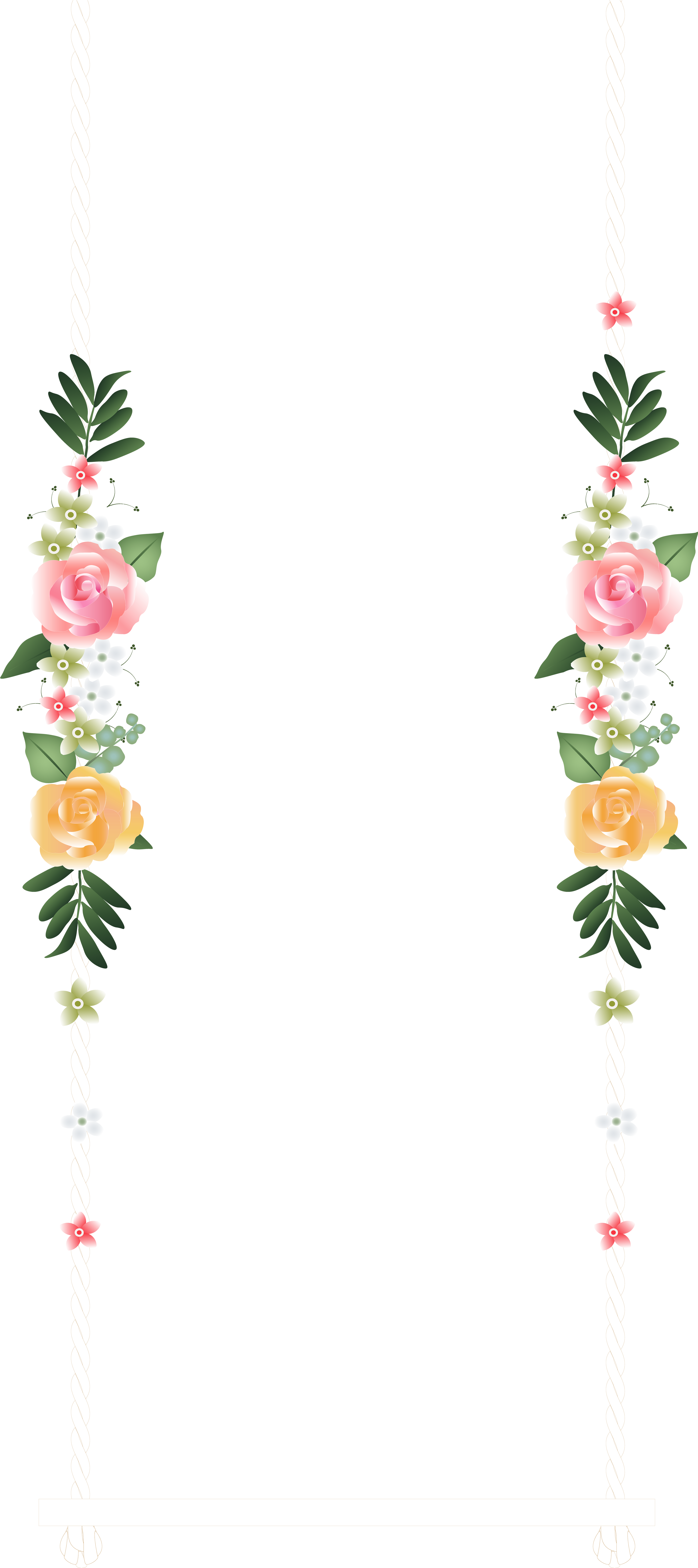Wedding Swing Png Clip Art - Swing Wedding Png (3529x8000), Png Download