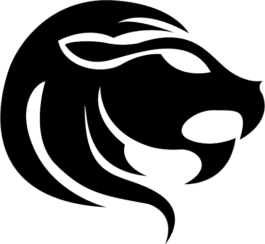 Zodiac Silhouettes Leo (546x503), Png Download