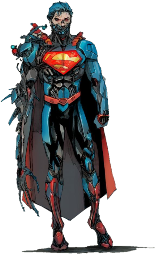 Superman Drawing Cyborg - Constantine Papa Midnite Comic (764x1046), Png Download