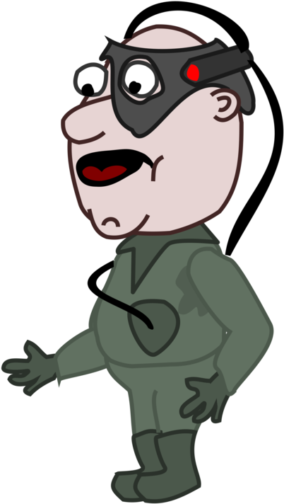 Cartoon Character Drawing Villain Comics - Holding A Chair (750x750), Png Download