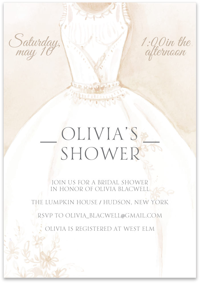 Bridal Shower - Pattern (1000x1000), Png Download