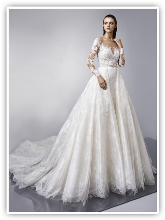 Enzoani Bridal Gown - Wedding Dress Styles (350x460), Png Download