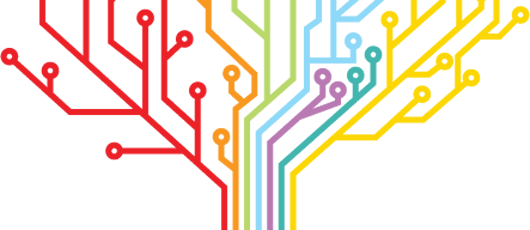 Electrics & Electronics - Electronic Tree (530x230), Png Download