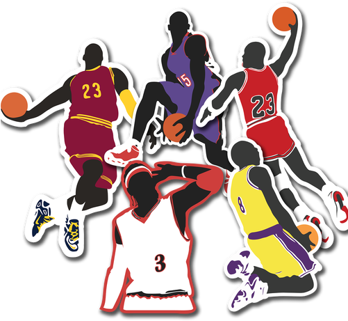 Nba Legends (500x500), Png Download