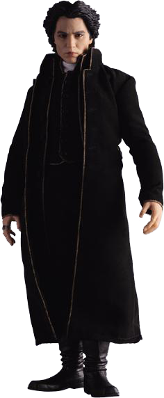 Sleepy - Medicom Toys Sleepy Hollow - Ichabod Crane 12 Rah Figure (236x572), Png Download