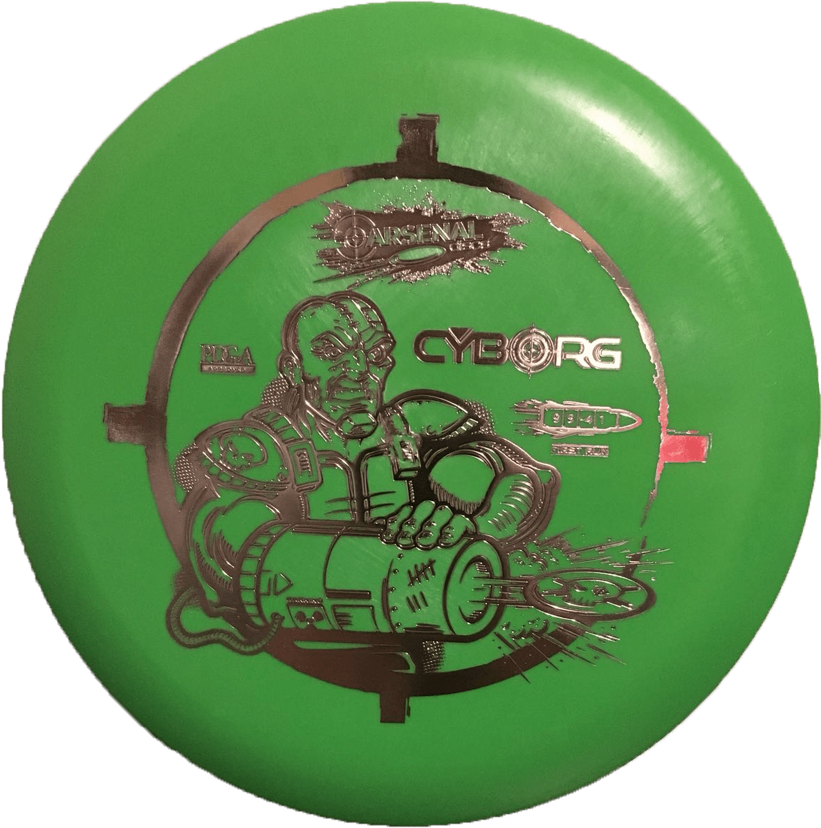 Cyborg First Run - Plate (1199x1227), Png Download