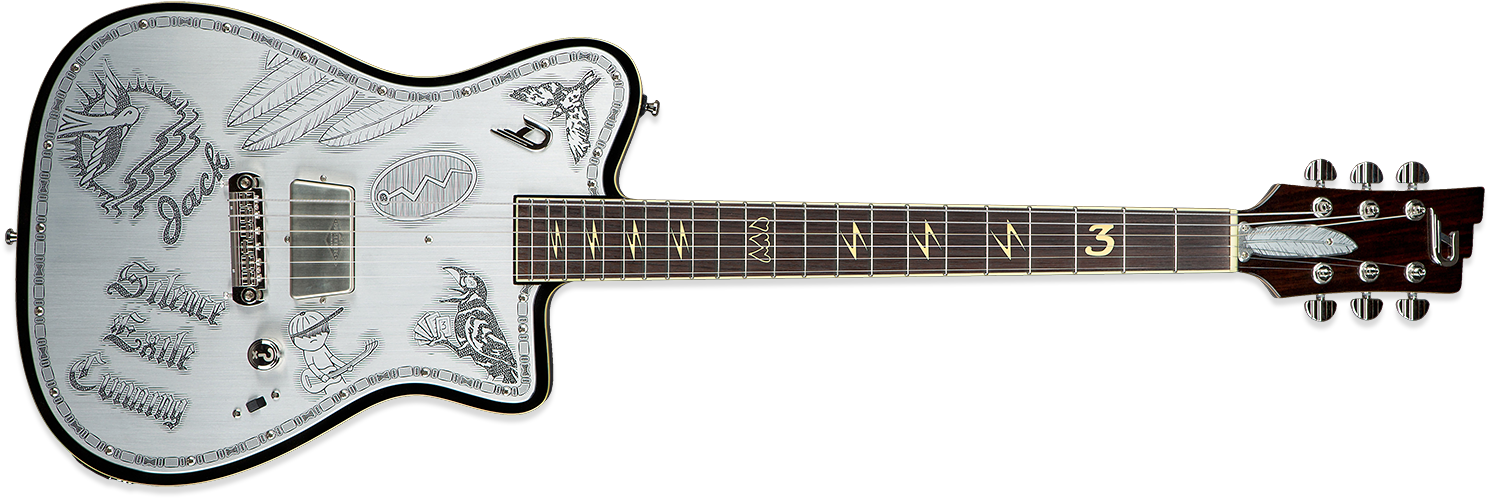Duesenberg Johnny Depp Artist Series Limited Run Of - Dean Guitars Vendetta Resurrection (1500x568), Png Download