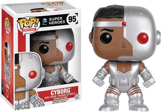 Cyborg Pop Vinyl (600x600), Png Download