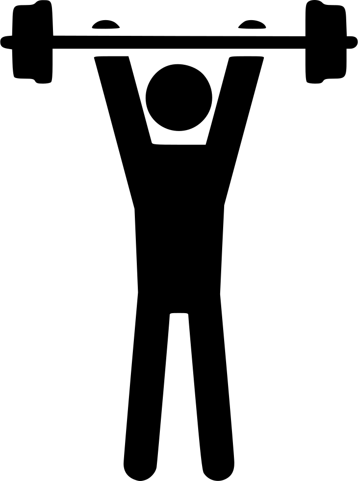 Nastic Dumbbell Strength Weight Man Comments - Strength Dumbbell Icon (730x980), Png Download