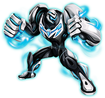 Max Steel Reboot Turbo Strength - Max Steel Turbo Strength Mode (360x360), Png Download