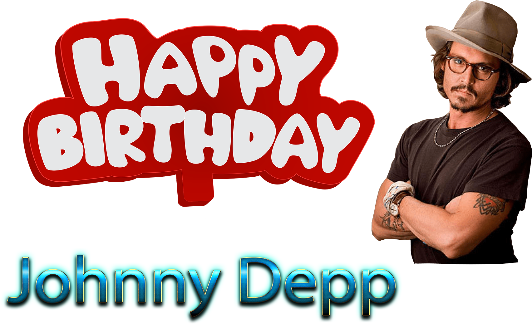 Johnny Depp (1920x1200), Png Download