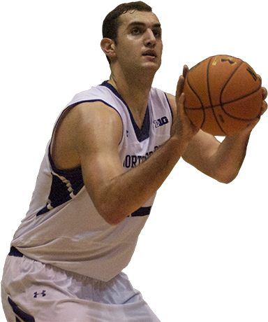With A New Post Game, Alex Olah Steps Up His Contributions - Basketball Moves (800x536), Png Download