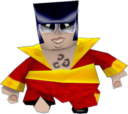 Download Zip Archive - Earthworm Jim 3d Elvis (750x650), Png Download