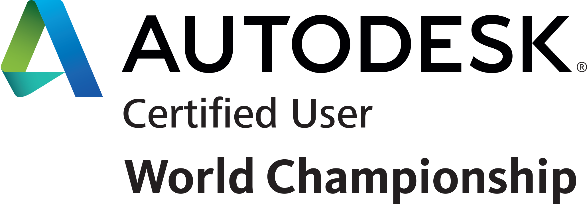 Certiport News - Autodesk Certified User Logo (2059x717), Png Download