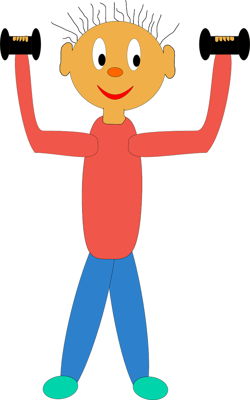 Free People Clipart - Exercise Clip Art Animated (501x800), Png Download