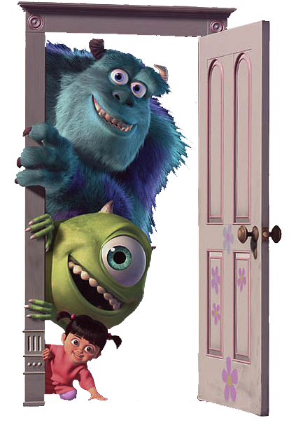 Go To Image - Mike Wazowski Sullivan Y Boo (432x629), Png Download