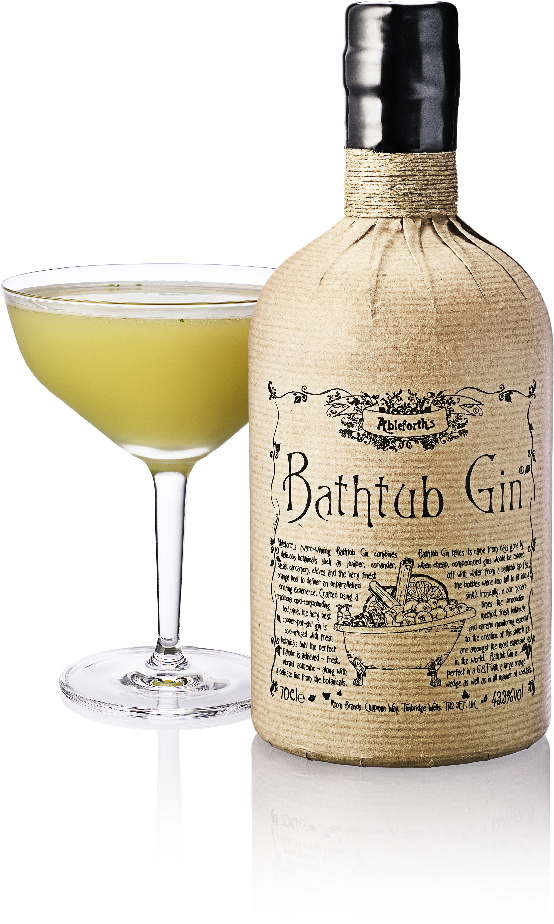 Bathtub Gin Cask Aged & Negroni - Bathtub Gin 1.5 Litre (3366x4492), Png Download