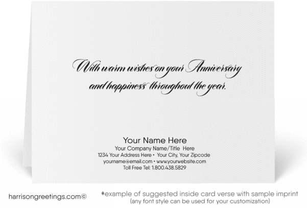 Thanksgiving Company Card (600x447), Png Download