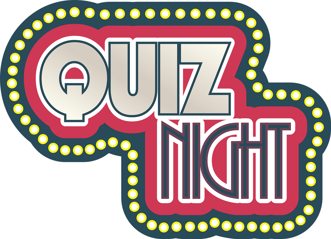 Quiz Night Neon Sign Label Vector - Quiz Night (480x346), Png Download