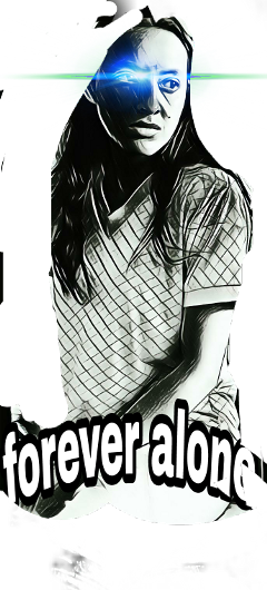 Foreveralone😢😢 Freetoedit Foreveralone - Album Cover (240x530), Png Download