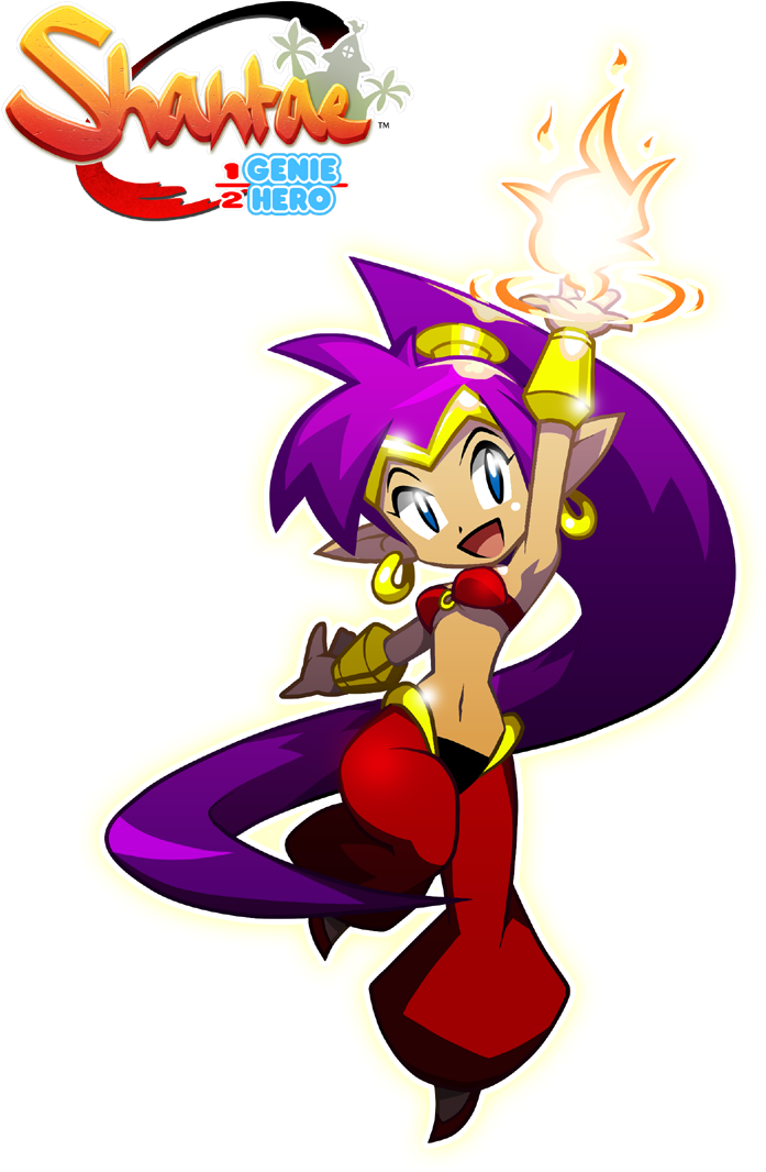 Here Is Collection Of Unofficial Shantae Series Artwork - Shantae Half Genie Hero Risky Beats Edition (800x1160), Png Download