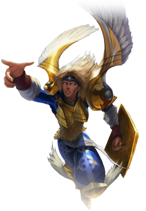 Heroes Of Newerth Valkyrie (1341x974), Png Download