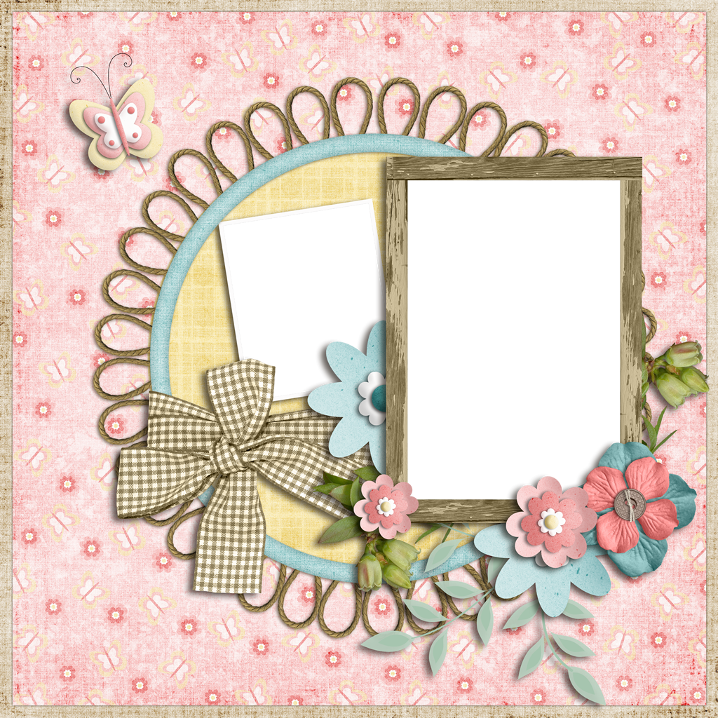 Download B * * Printable Frames, Scrapbook Page Layouts, Scrapbook
