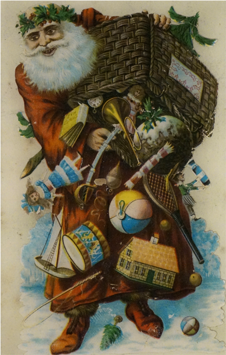 Victorian Father Christmas (800x800), Png Download