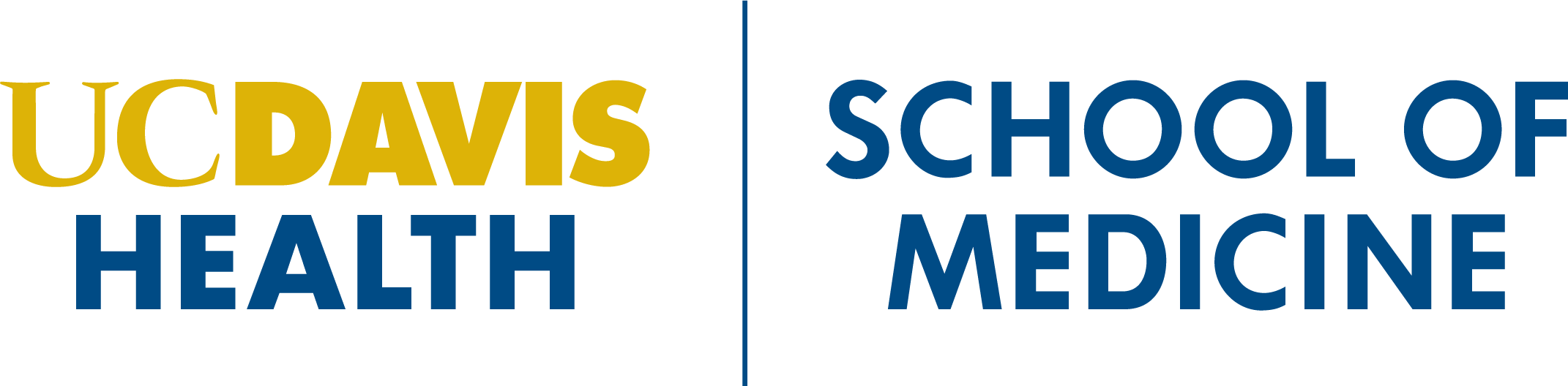 Uc Davis Health School Of Medicine Logo - Transparent Uc Davis School Of Medicine Logo (2142x528), Png Download