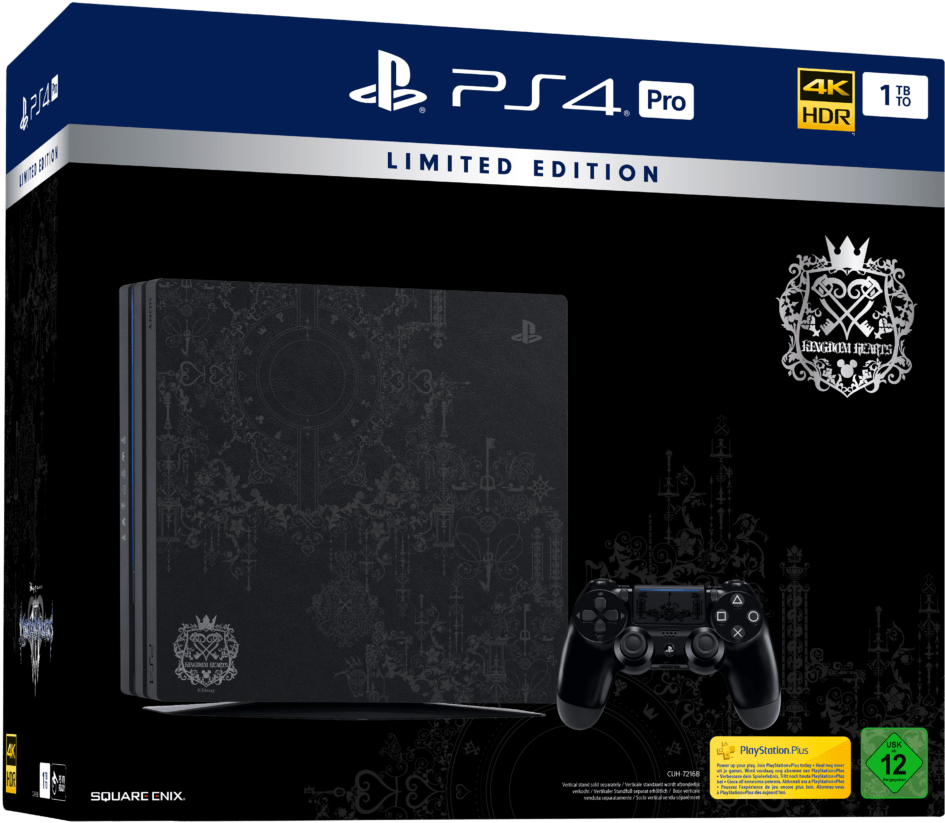 Ps4 Pro Kingdom Hearts Iii Bundle - Ps4 Pro Kingdom Hearts 3 (1575x1050), Png Download