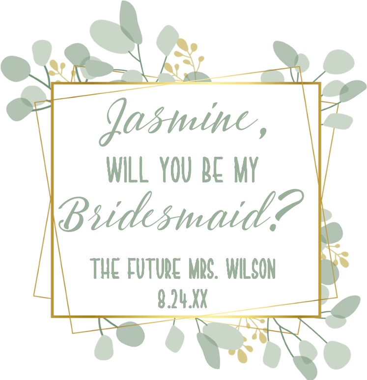 Botanical Frame - Jewellery (776x776), Png Download