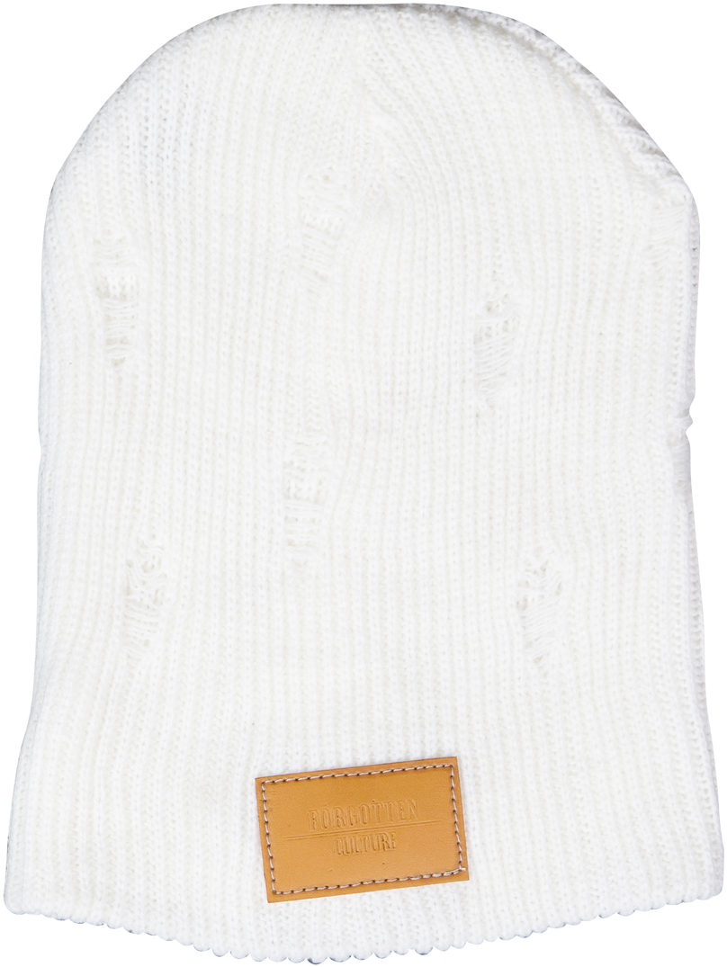 Distressed Beanie - Beanie (1280x1280), Png Download