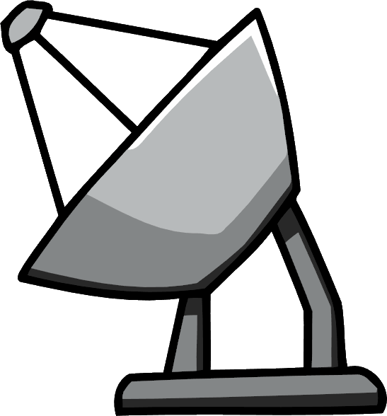 Aerial Clipart Dth Antenna - Satellite Dish Clipart Png (547x588), Png Download