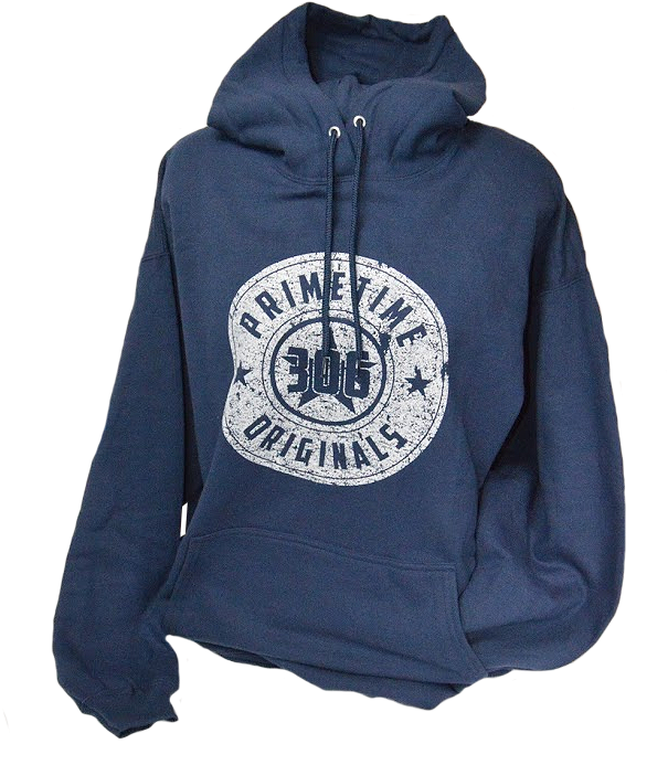 Navy Distressed Classic - Hoodie (750x750), Png Download