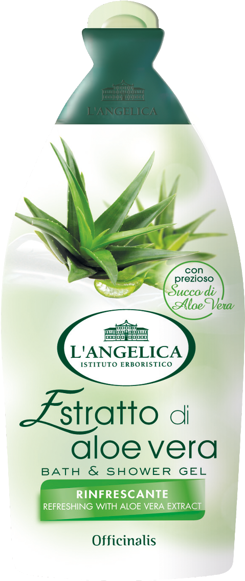 L Angelica Shower Gel (610x1200), Png Download