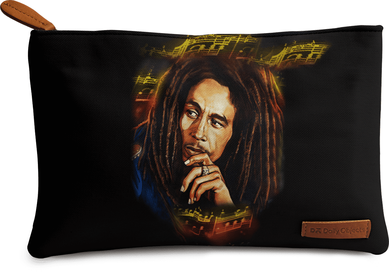Dailyobjects Legend Bob Marley Regular Stash Pouch - Bob Marley Album Cover (1283x900), Png Download