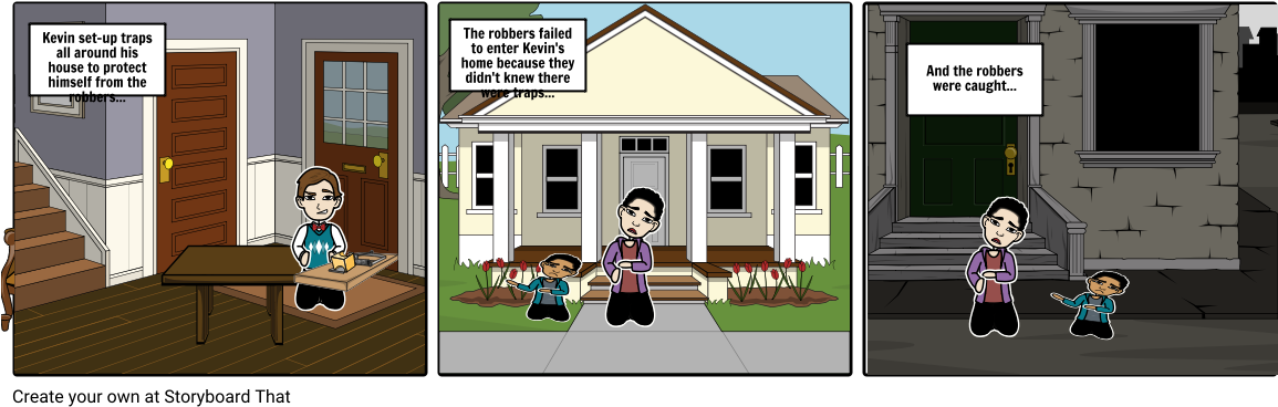 Situational Irony In Home Alone - Examples Of Verbal Irony In Home Alone Movie (1164x385), Png Download